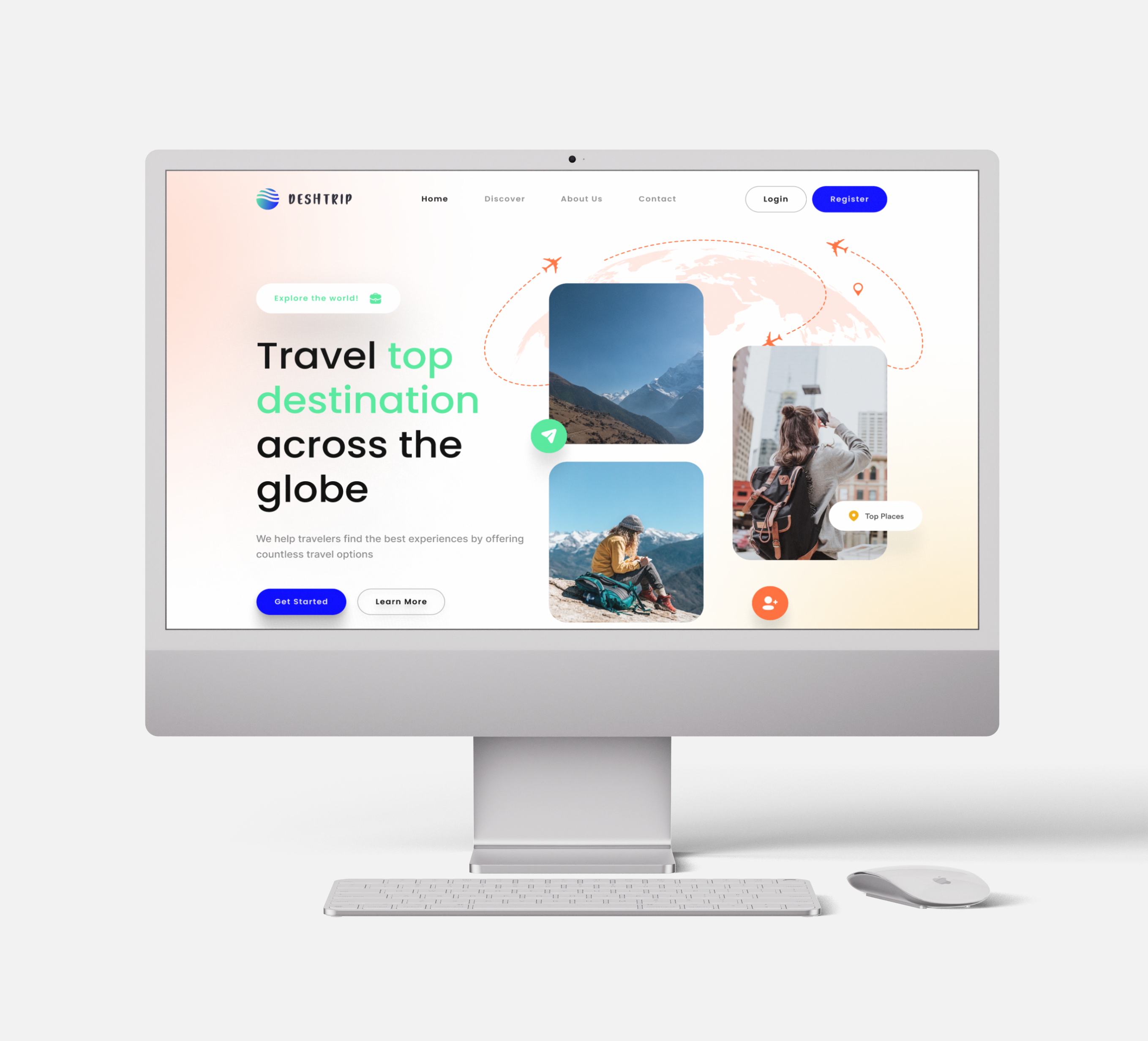DeshTrip Mockup 1