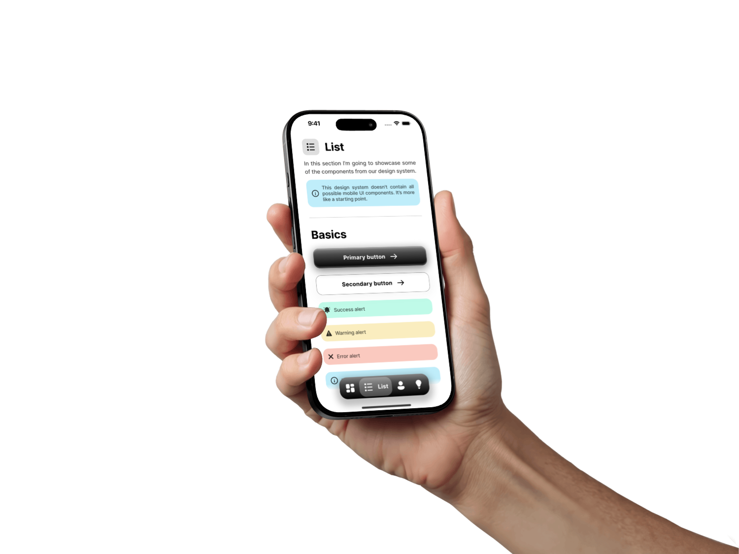Detailed Mobile Screens